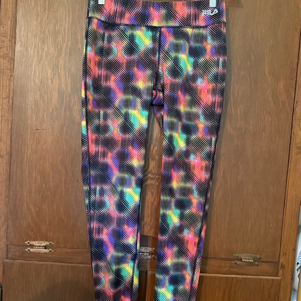 Fila Multicolor Patterned Leggings